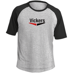 Vickers Black T201 SS Colorblock Raglan Jersey