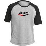 Vickers Black T201 SS Colorblock Raglan Jersey