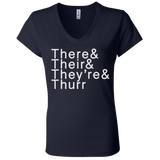 There Their Thurr B6005 Ladies' Jersey V-Neck T-Shirt