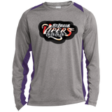 St. Louis Vipers ST361LS Long Sleeve Heather Colorblock Poly T-Shirt