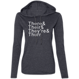 There Their Thurr 887L Ladies' LS T-Shirt Hoodie