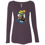 Mississippi Nights NL6731 Ladies' Triblend LS Scoop