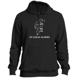 St. Louis Hawks White TST254 Tall Pullover Hoodie