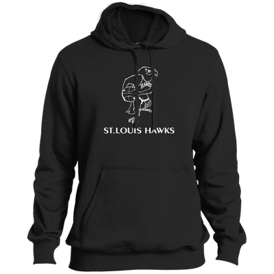 St. Louis Hawks White TST254 Tall Pullover Hoodie