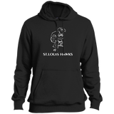 St. Louis Hawks White TST254 Tall Pullover Hoodie