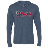 Mars Music NL6021 Unisex Triblend LS Hooded T-Shirt