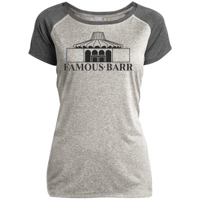 Famous Barr LST362 Ladies Heather on Heather Performance T-Shirt