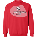 Jamestown Mall Red G180 Crewneck Pullover Sweatshirt  8 oz.