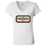 Ponderosa B6005 Ladies' Jersey V-Neck T-Shirt