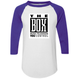 The Box White 420 Colorblock Raglan Jersey