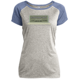 Sanford And Son LST362 Ladies Heather on Heather Performance T-Shirt