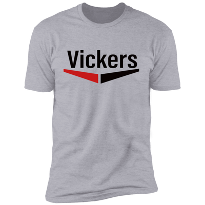 Vickers Black NL3600 Premium Short Sleeve T-Shirt