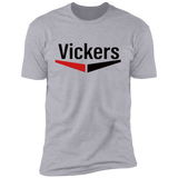 Vickers Black NL3600 Premium Short Sleeve T-Shirt