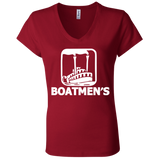 Boatman's B6005 Ladies' Jersey V-Neck T-Shirt