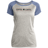 Coffee Cartel LST362 Ladies Heather on Heather Performance T-Shirt