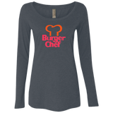 Burger Chef NL6731 Ladies' Triblend LS Scoop