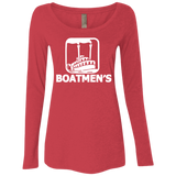 Boatman's NL6731 Ladies' Triblend LS Scoop