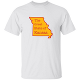 Great State Of Kansas G500 5.3 oz. T-Shirt