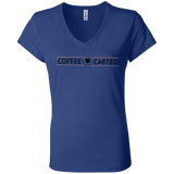 Coffee Cartel B6005 Ladies' Jersey V-Neck T-Shirt