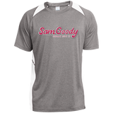 Sam Goody ST361 Heather Colorblock Poly T-Shirt