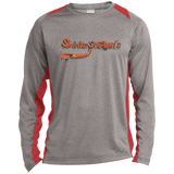 St. Louis Spirits ST361LS Long Sleeve Heather Colorblock Poly T-Shirt