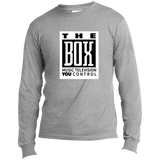 The Box White USA100LS Long Sleeve Made in the US T-Shirt