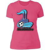 St. Louis Steamers Black NL3900 Ladies' Boyfriend T-Shirt