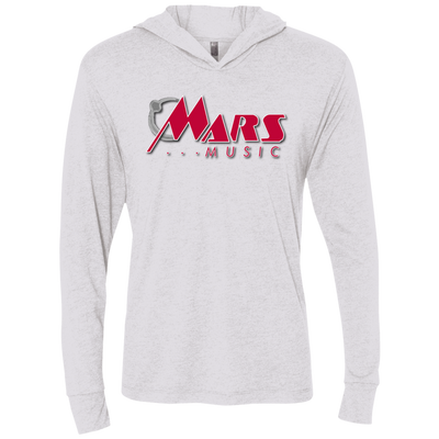 Mars Music NL6021 Unisex Triblend LS Hooded T-Shirt