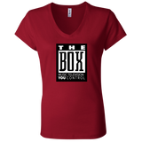 The Box B6005 Ladies' Jersey V-Neck T-Shirt