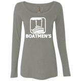 Boatman's NL6731 Ladies' Triblend LS Scoop