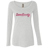 Sam Goody NL6731 Ladies' Triblend LS Scoop