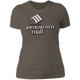 Jamestown Mall White NL3900 Ladies' Boyfriend T-Shirt