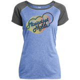 Mississippi Nights LST362 Ladies Heather on Heather Performance T-Shirt