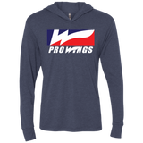 Pro Wings Unisex Triblend LS Hooded T-Shirt