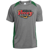 St. Louis Vipers ST361 Heather Colorblock Poly T-Shirt