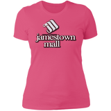 Jamestown Mall White NL3900 Ladies' Boyfriend T-Shirt