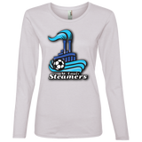 St. Louis Steamers White 884L Ladies' Lightweight LS T-Shirt