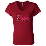 Mars Music B6005 Ladies' Jersey V-Neck T-Shirt