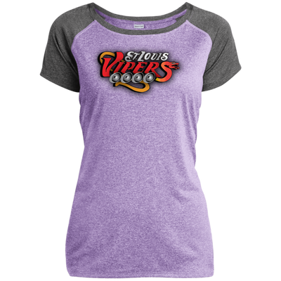 LST362 Ladies Heather on Heather Performance T-Shirt