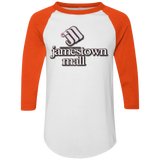 Jamestown Mall White 420 Colorblock Raglan Jersey