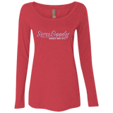 Sam Goody NL6731 Ladies' Triblend LS Scoop