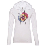 887L Ladies' LS T-Shirt Hoodie