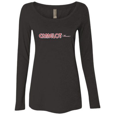 Camelot Music NL6731 Ladies' Triblend LS Scoop