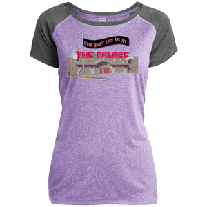 The Palace Over Night Lock Ins LST362 Ladies Heather on Heather Performance T-Shirt