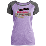 The Palace Over Night Lock Ins LST362 Ladies Heather on Heather Performance T-Shirt