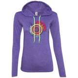 887L Ladies' LS T-Shirt Hoodie