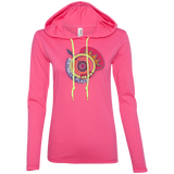 887L Ladies' LS T-Shirt Hoodie