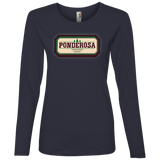 Ponderosa 884L Ladies' Lightweight LS T-Shirt