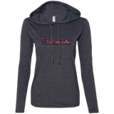 Stix Baer + Fuller 887L Ladies' LS T-Shirt Hoodie