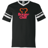 Burger Chef 360 V-Neck Sleeve Stripe Jersey